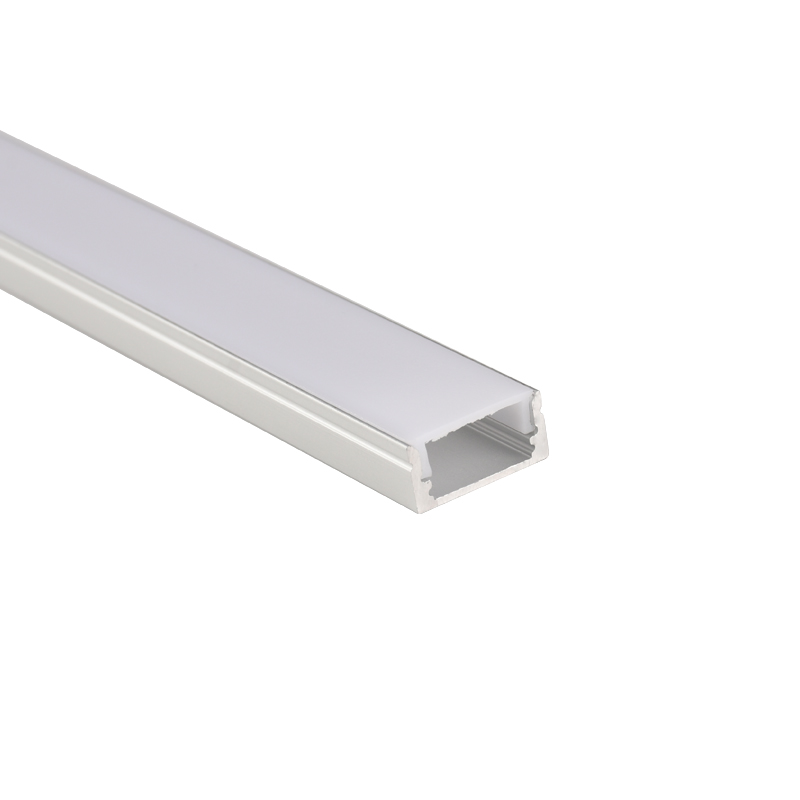 02020 flat aluminium profile led handle profile lighting