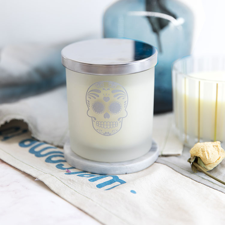 Candle holder soy wax scented candle glass candle jar
