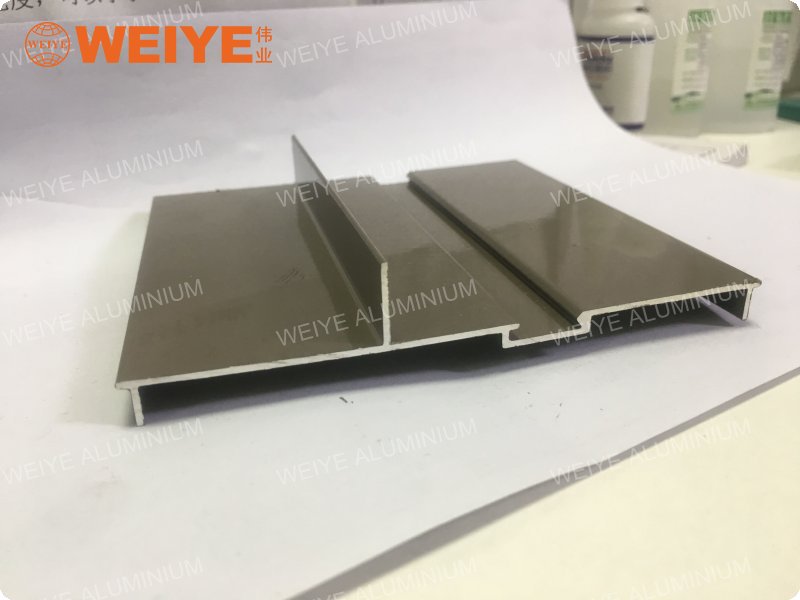 Aluminium sliding window profile