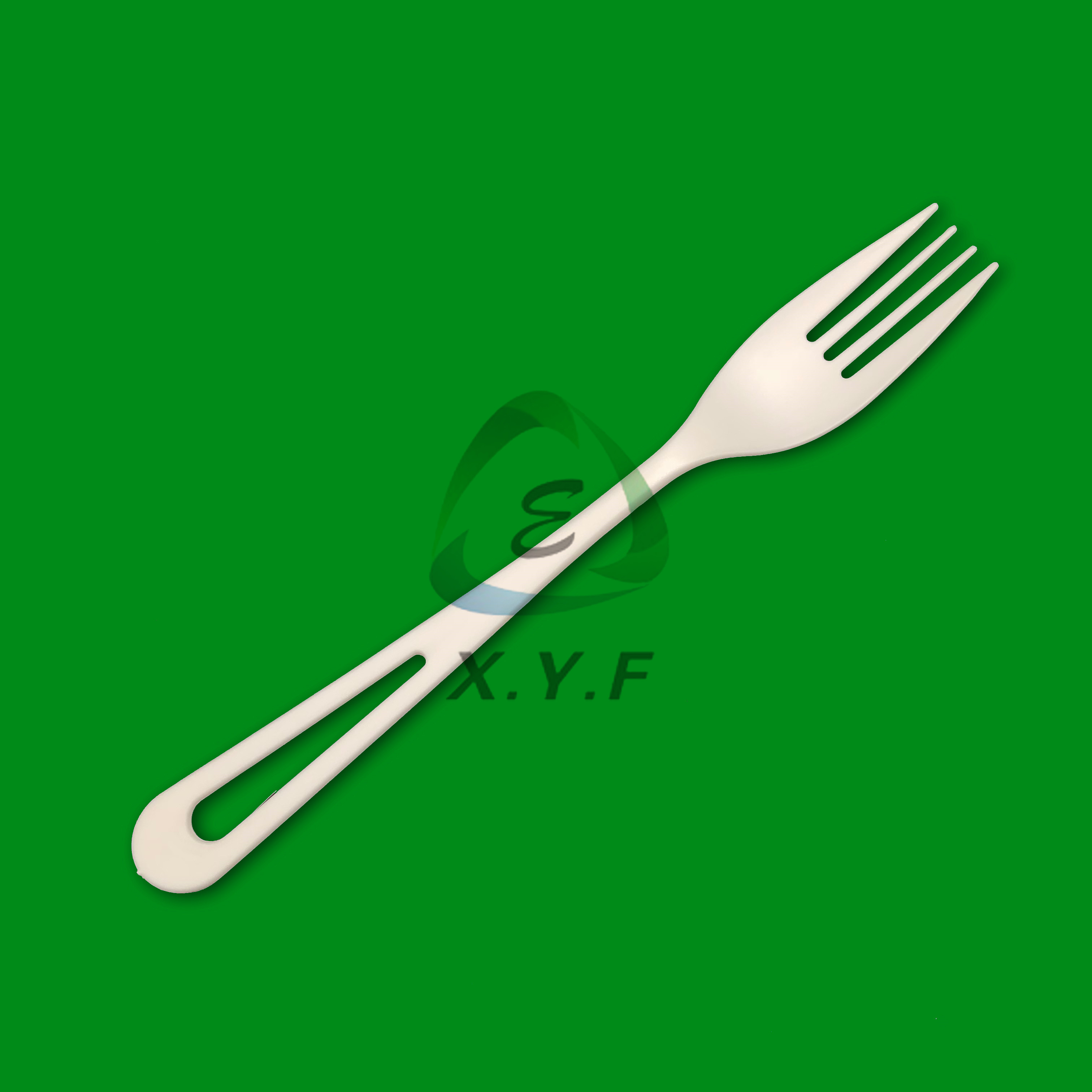 100% biodegradable and compostable CPLA dinner fork