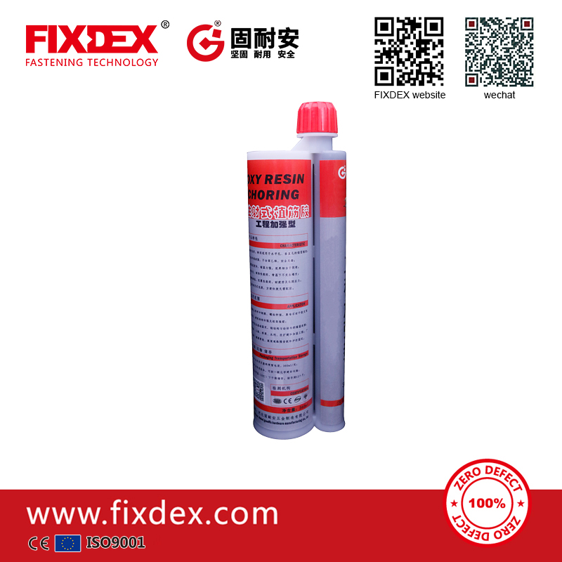 Chemical epoxy anchors