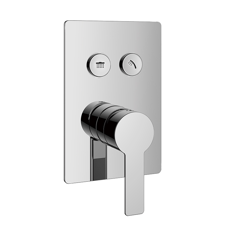 FLOVA Single lever concealed mixer with GoClick-2 buttons