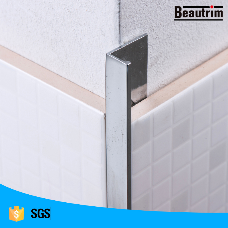 Brass tile trim