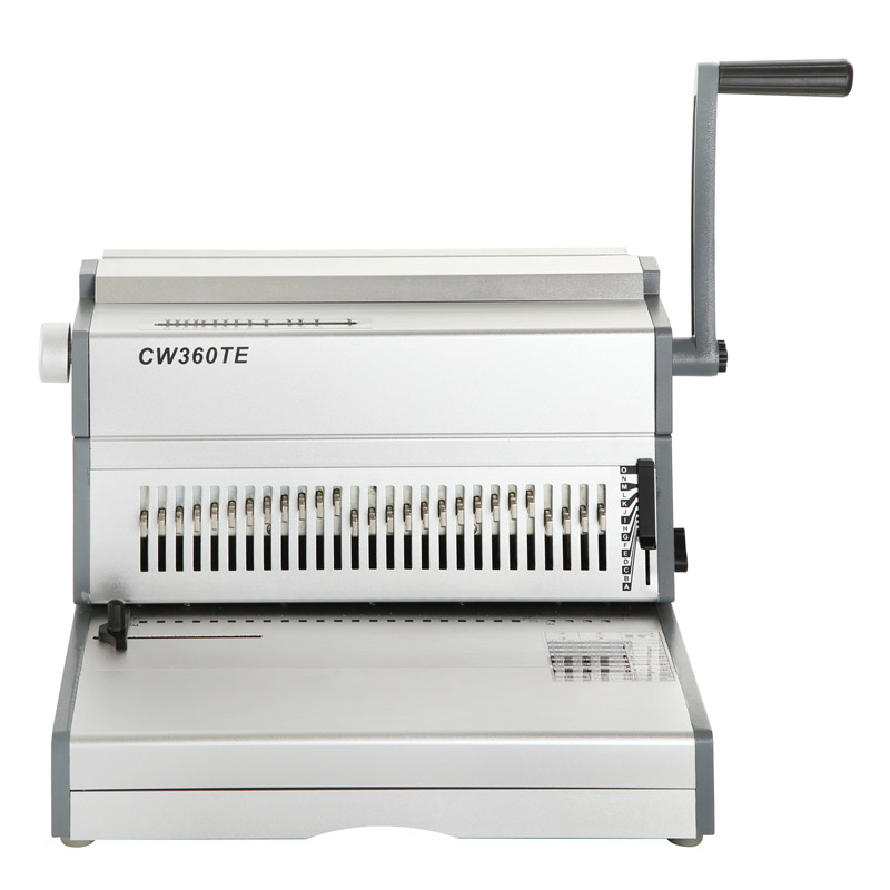 Double wire book binding machine CW360TE