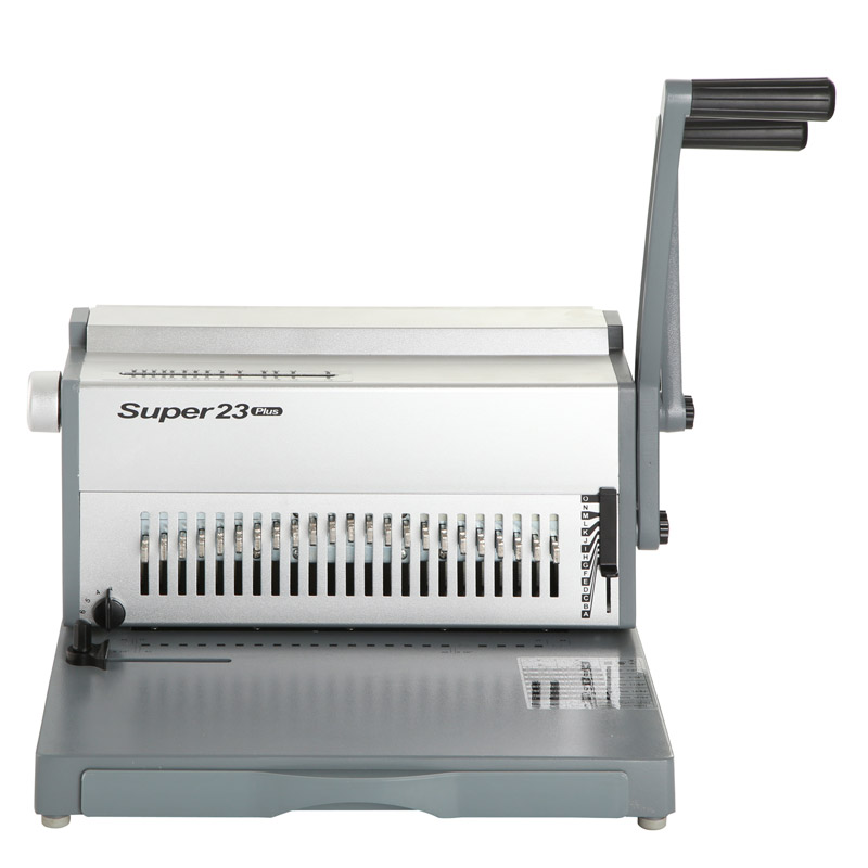 Double wire book binding machine SUPER23 PLUS