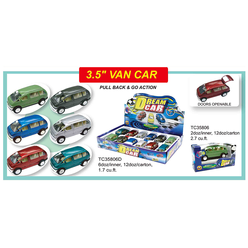 Pullback Van Car