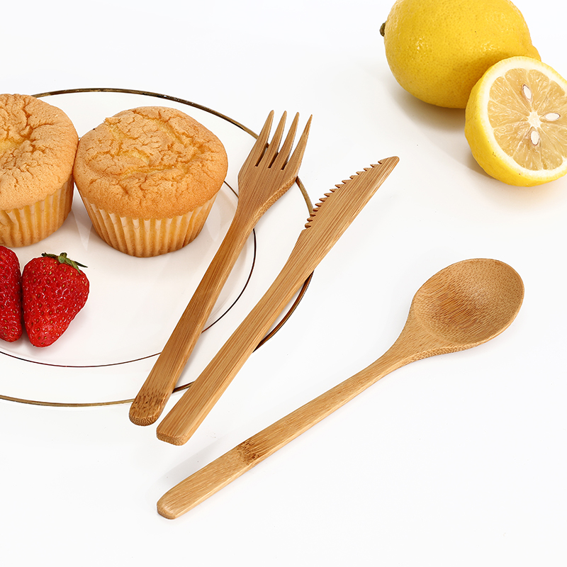 Bamboo Cutlery Set of 3