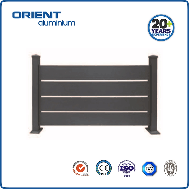 Aluminium Louvre Fence Panel Aluminium Slat & Louvered Fencing