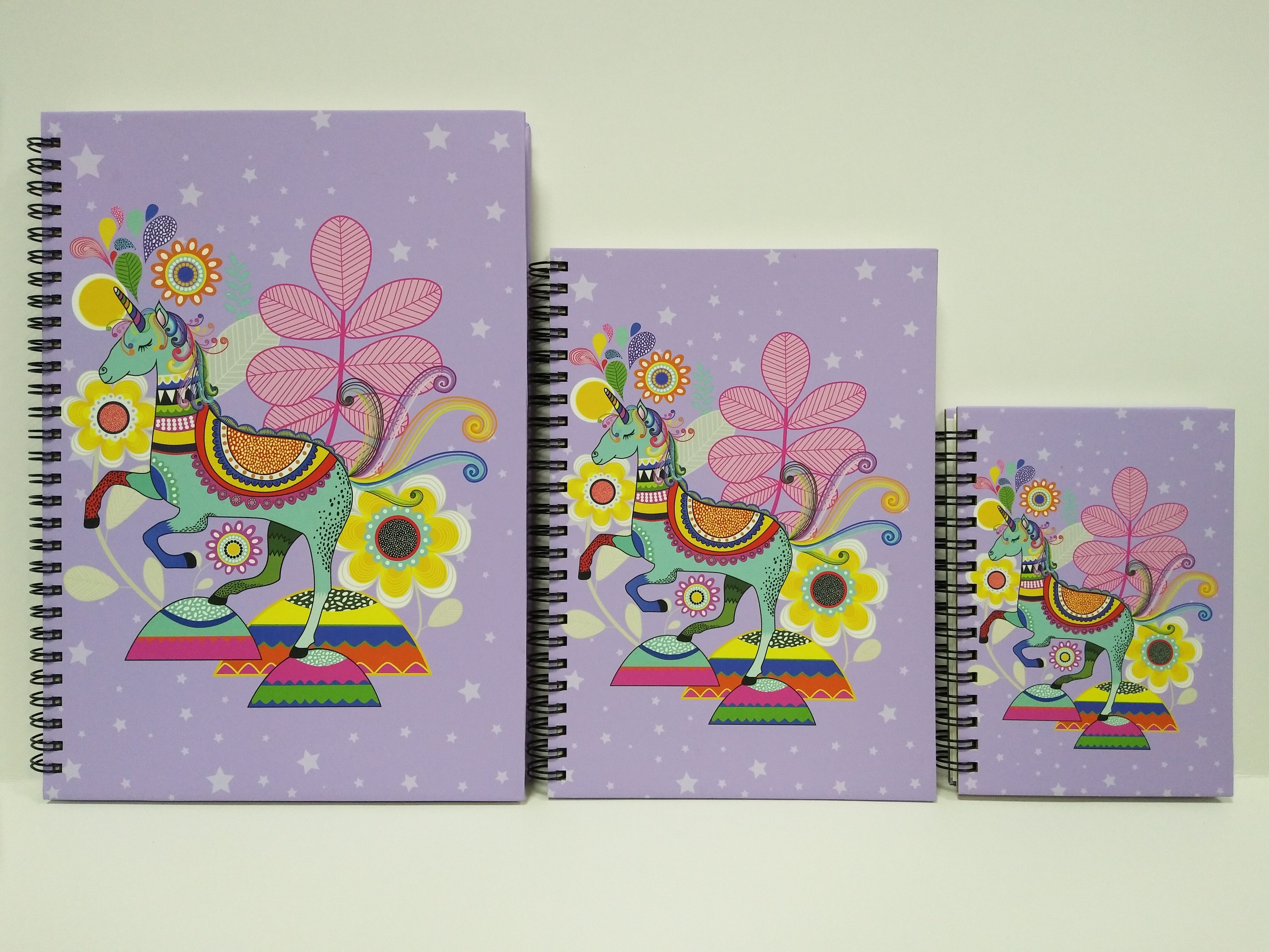 Hard cover notebook