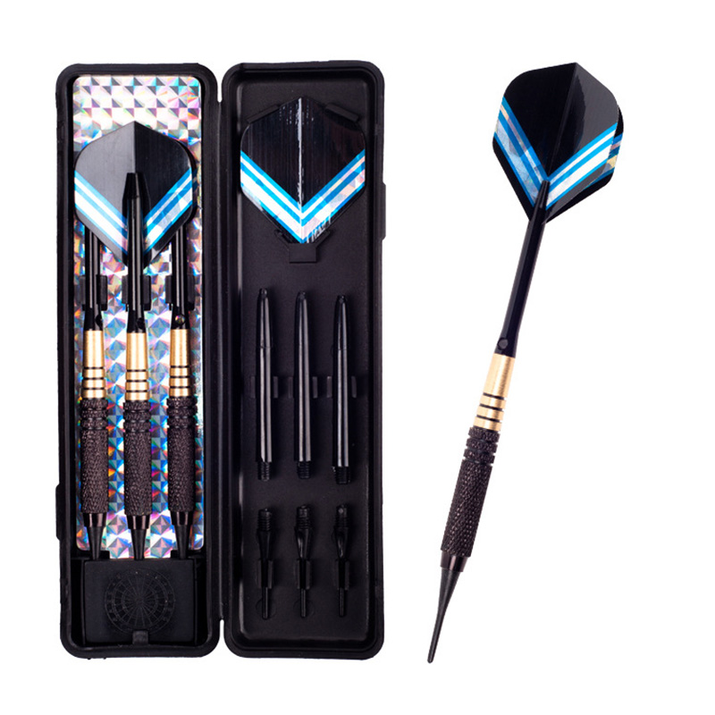 Top quality indoorsport safety game engraved darts, PET flight , plain brass darts