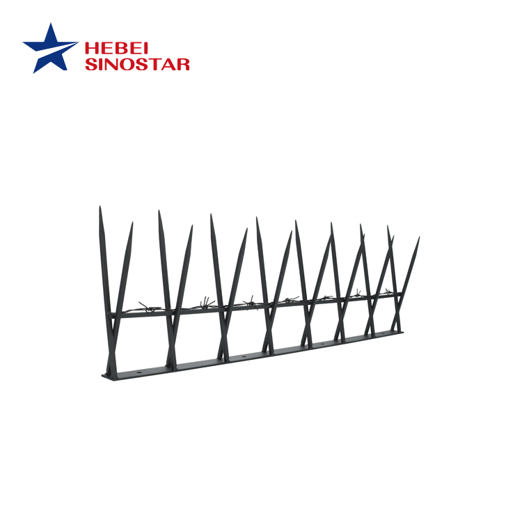 Wall spike fence