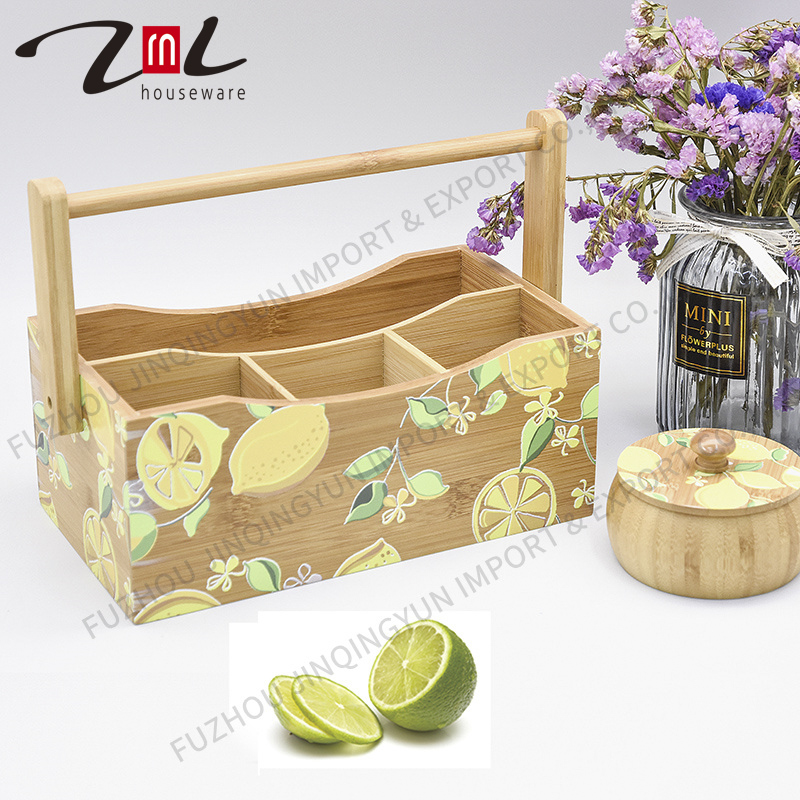 Bamboo Utensils Box