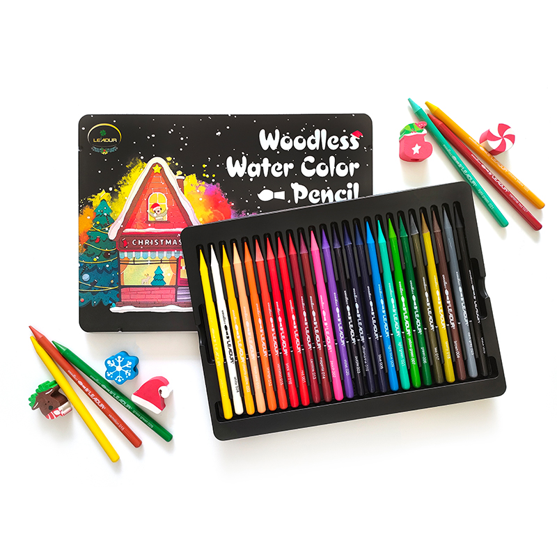 Christmas water soluble color painting set