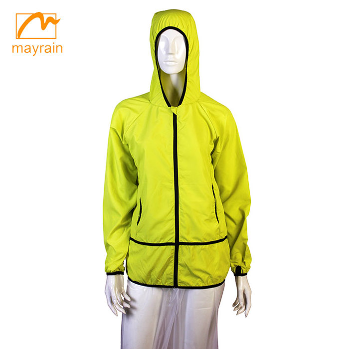 UV proof Waterproof windproof rain jacket