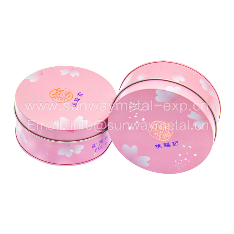 Christmas tin box