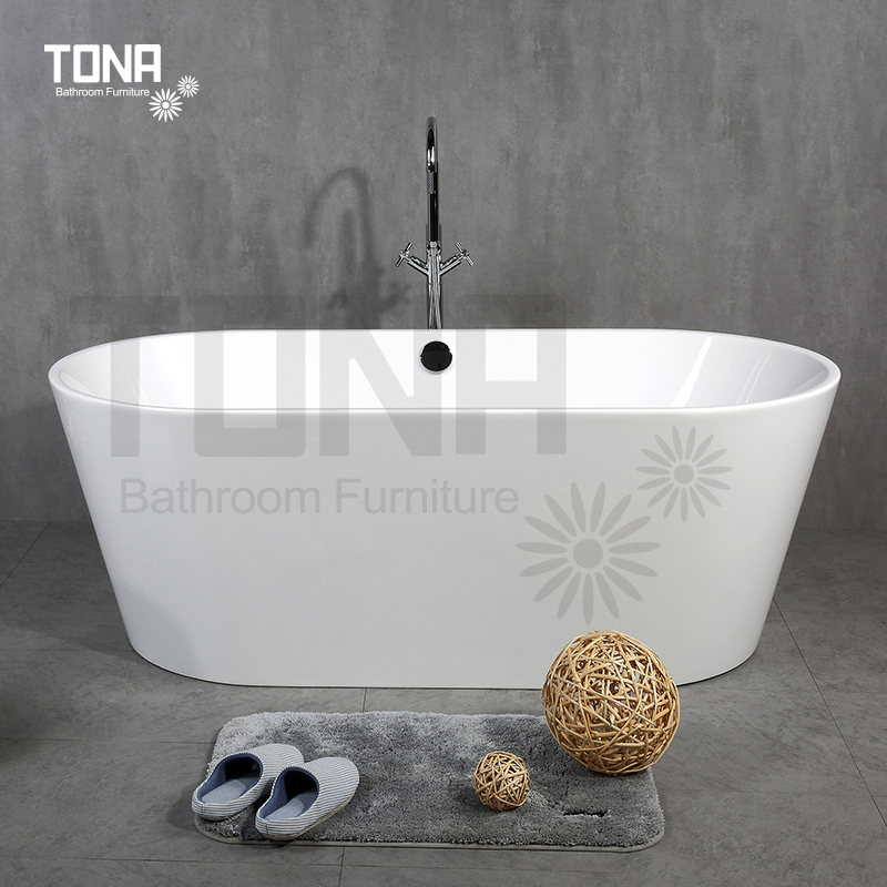 Skysea TONA Modern freestanding soaking bathtub acrylic bathtub