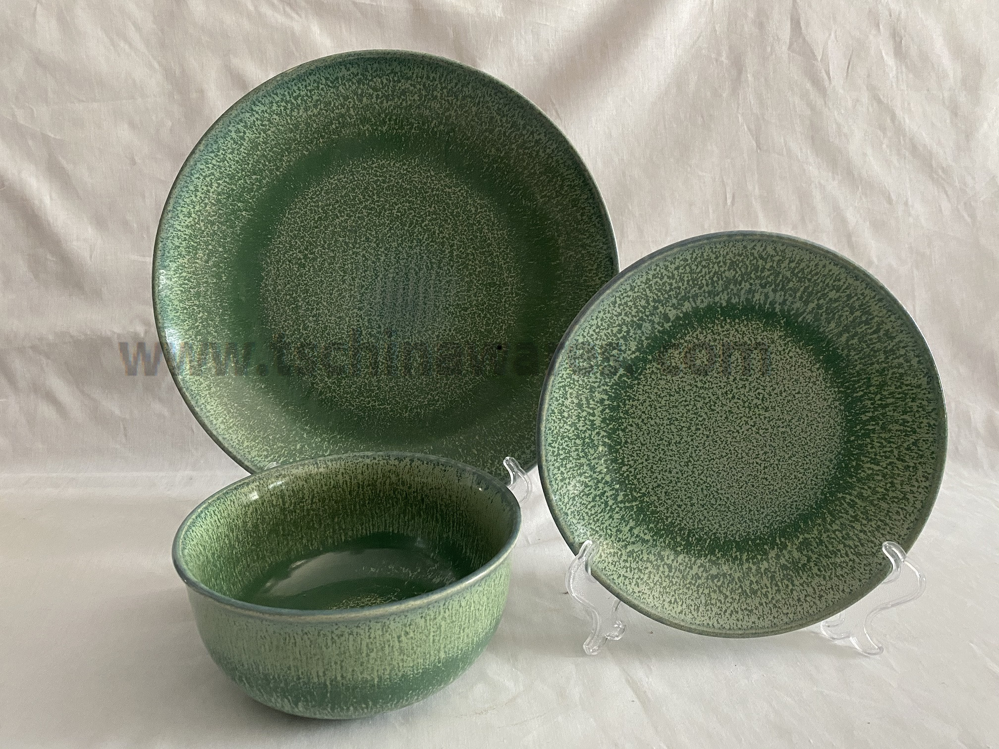 Reactive Glaze Dinnerware Set