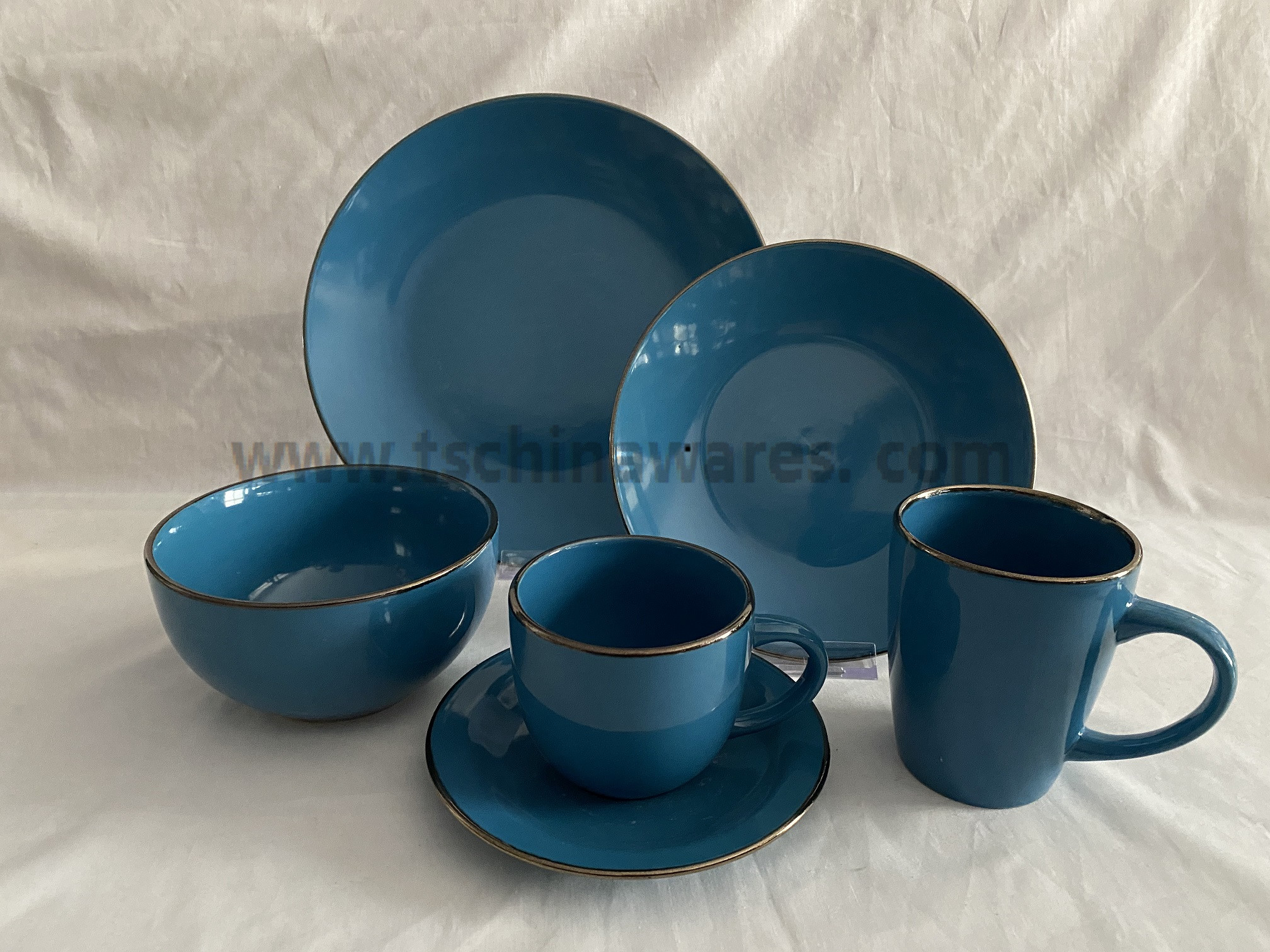 Color Glaze Dinnerware Set