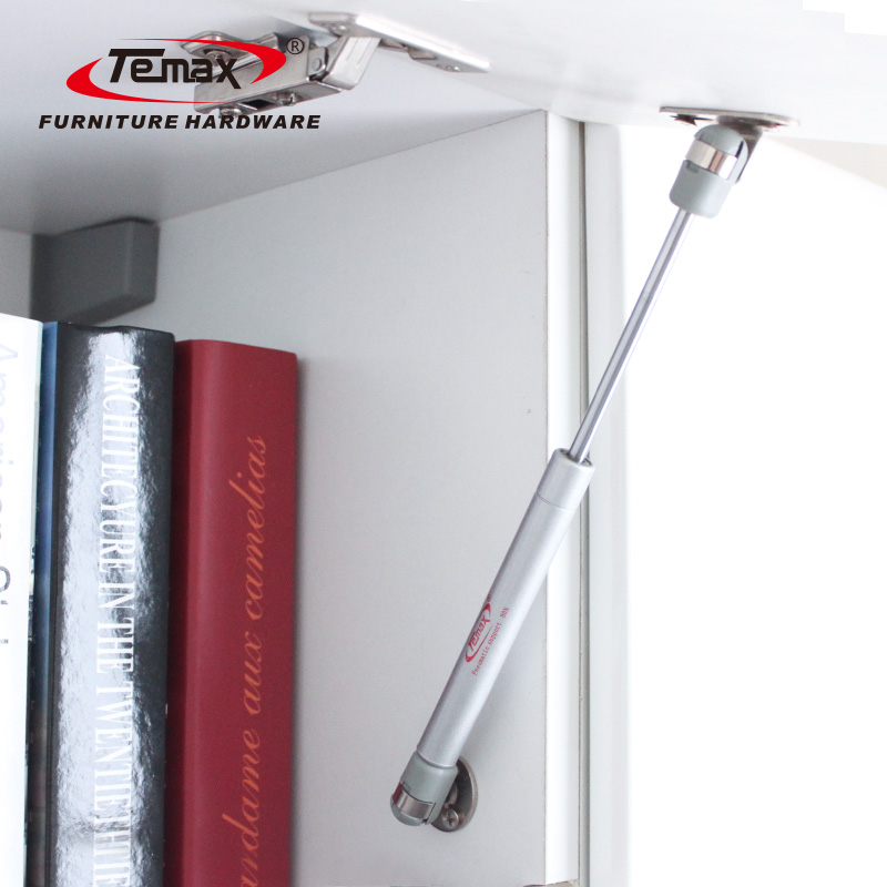Steel Silver White kitchen cabinet door gas spring support