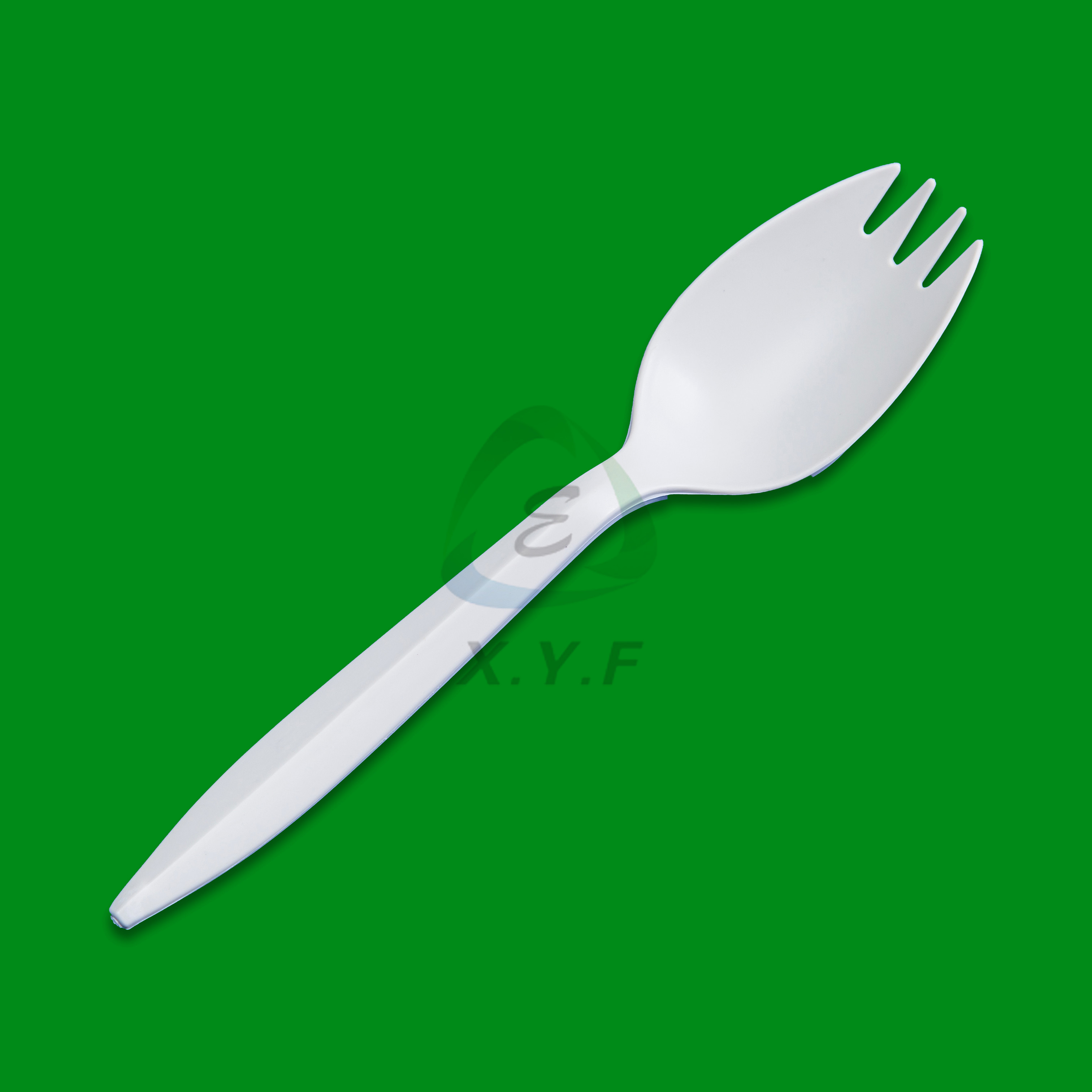 Disposable corn starch sporks
