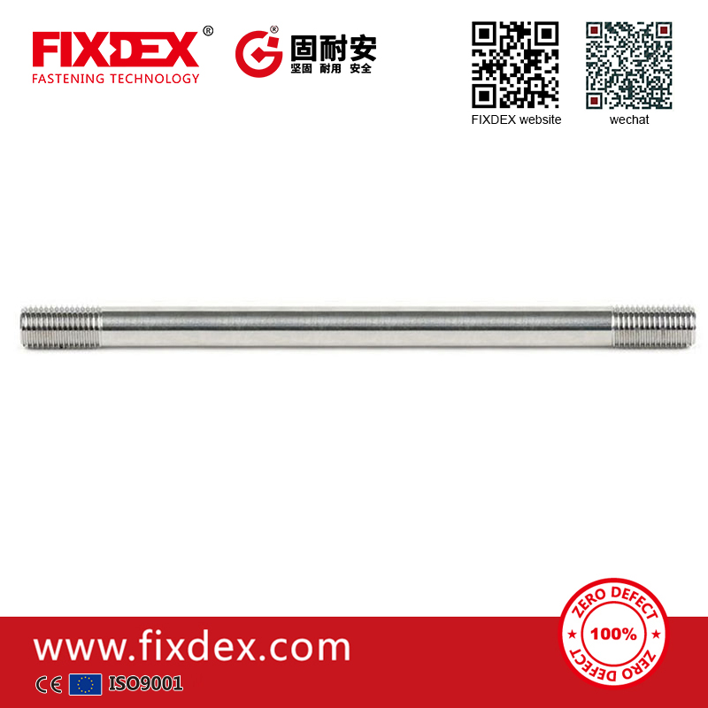 Double end threaded stud screw bolt