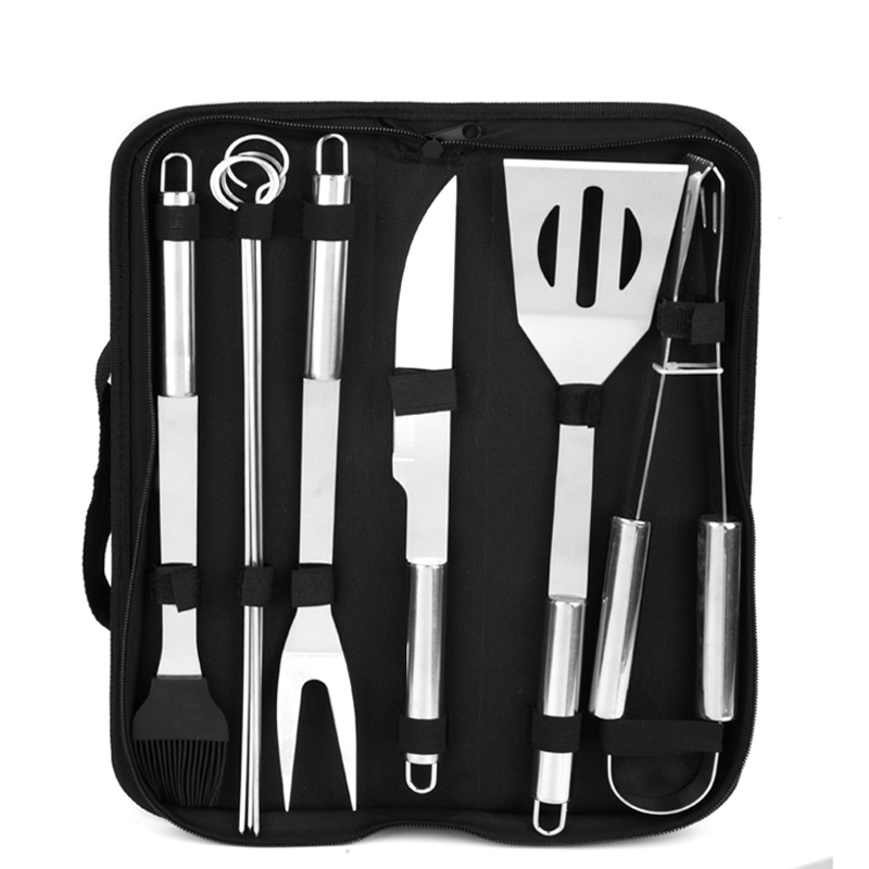 BBQ grill 9pcs tools，Outer Door Grills