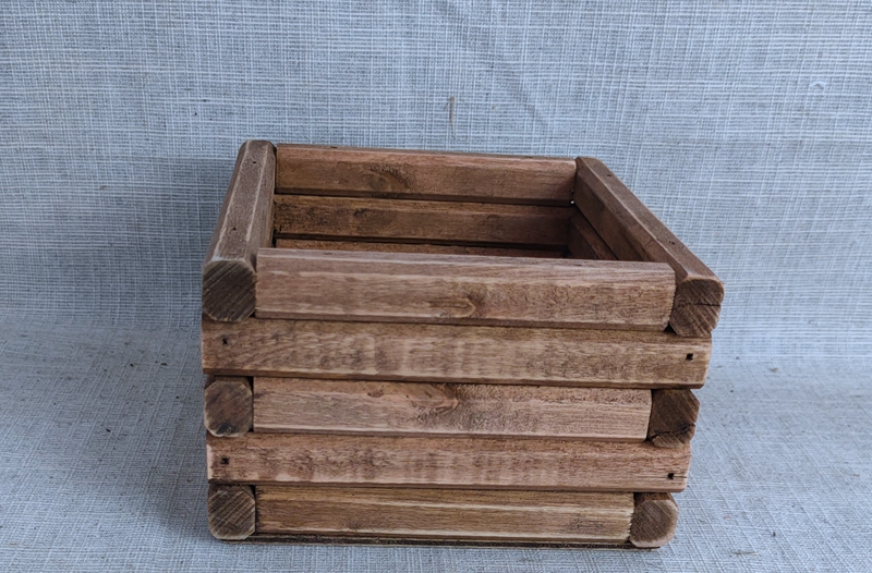 Wood planter