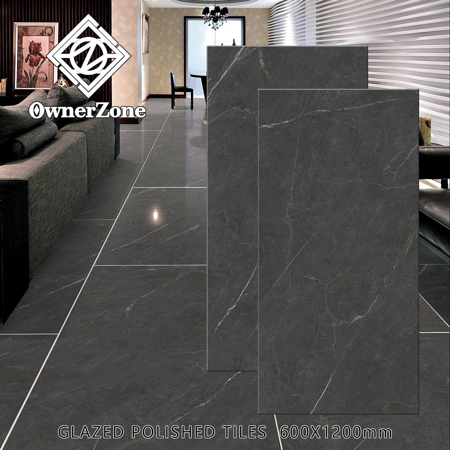 Floor Tiles, Porcelain tiles, Polished Glazed Tile
