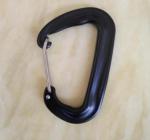 D shape carabiner