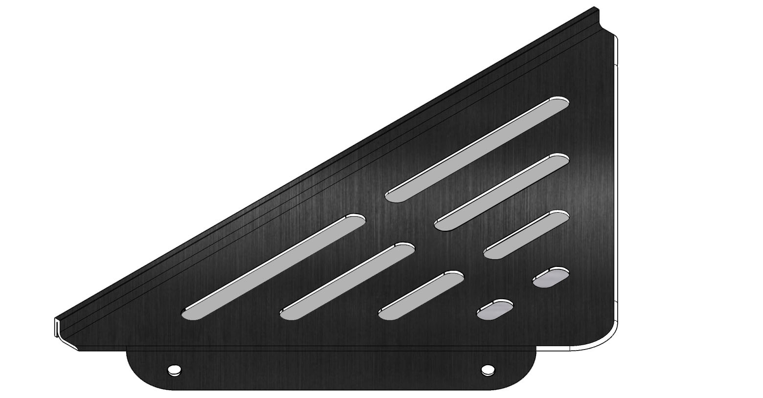 stainless steel corner shelf SLF-5