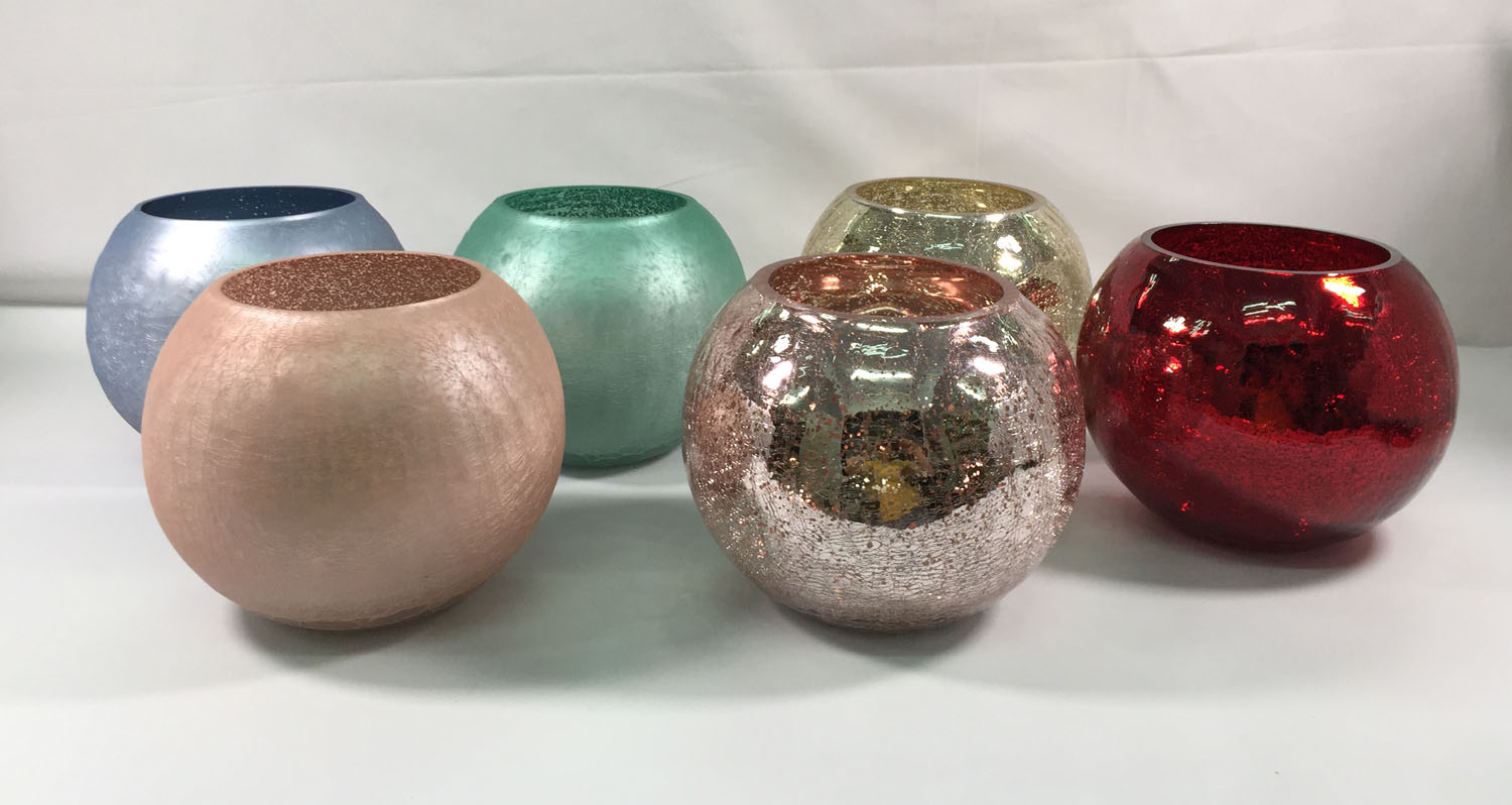 Glass Vase， Glass Candle Holder