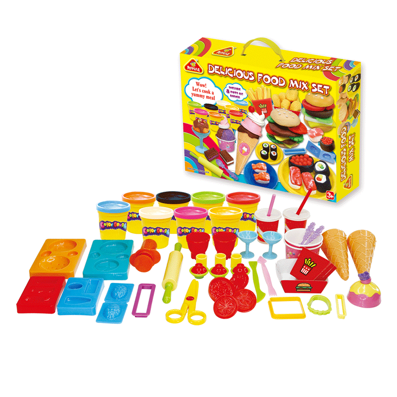 Dough Delicious Food Mix Set
