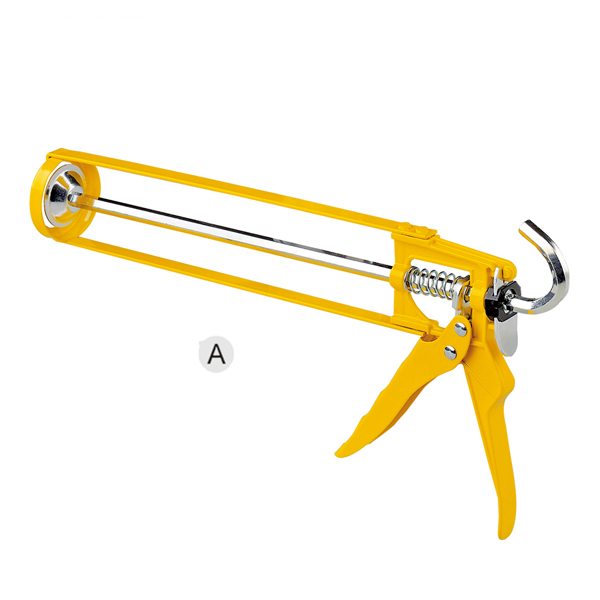 High quality yellow golden 9" Caulking Guns Glass glue gun