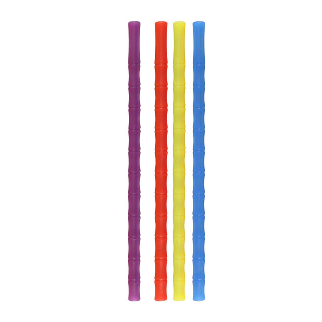 UT106 Silicone Sraight Bamboo Straw