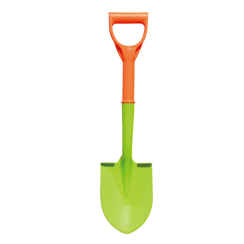 Mini solid fiberglass handle shovel