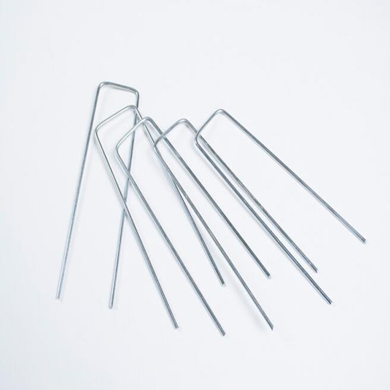 150mm L 30mm W Metal Landscape Staples Sod Staples Garden Staples