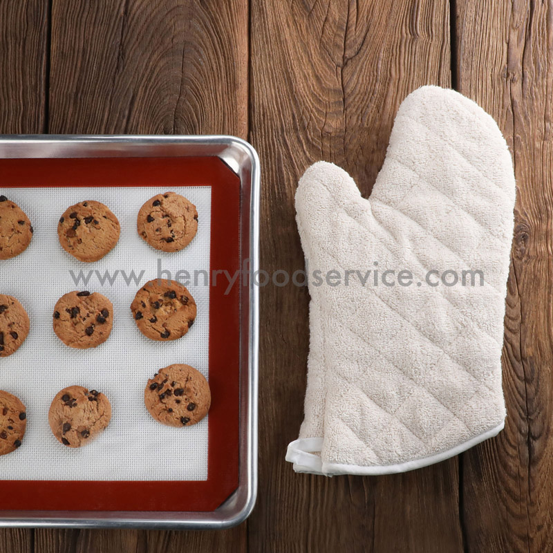 Terry Cloth Oven Mitts