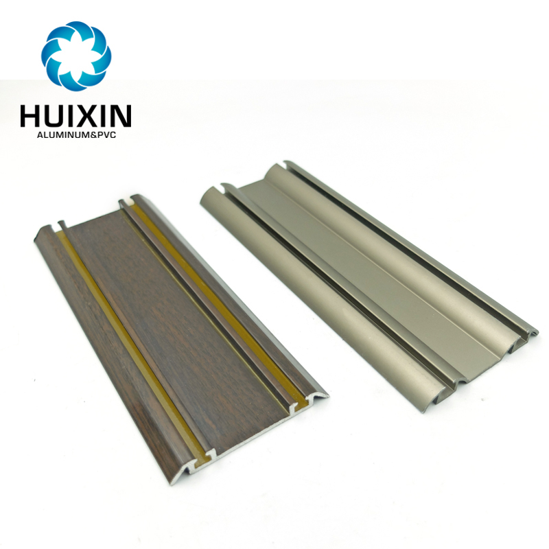 Portable wardrobe sliding door profile for design furniture bedroom