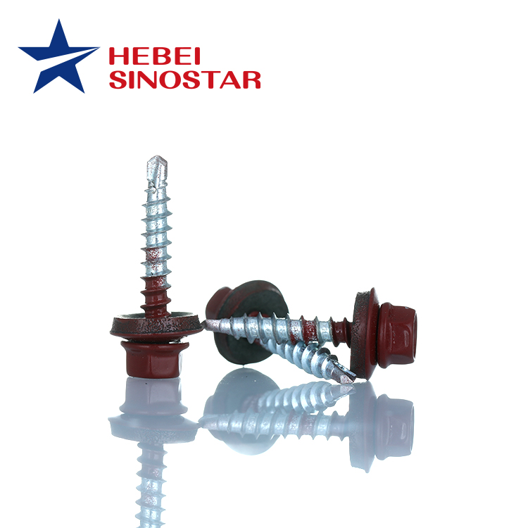 Hex Head Color Self Drilling Screws