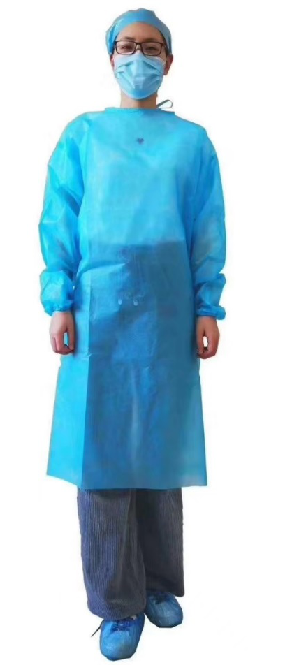 PP+PE film fabric for Surgical and Isolation gown