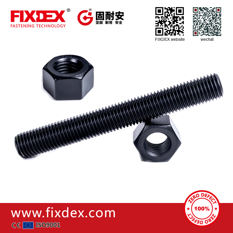 Manufacturers steel all fully thread trapezoidal threaded rods