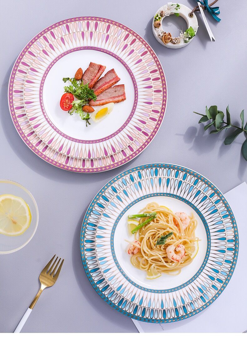 new bone china, table ware, plate