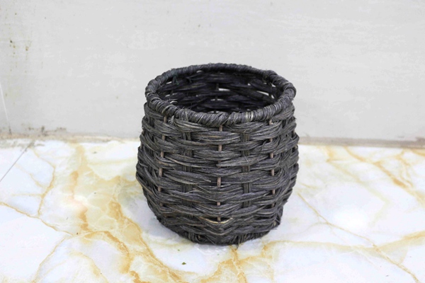 rattan woven planters