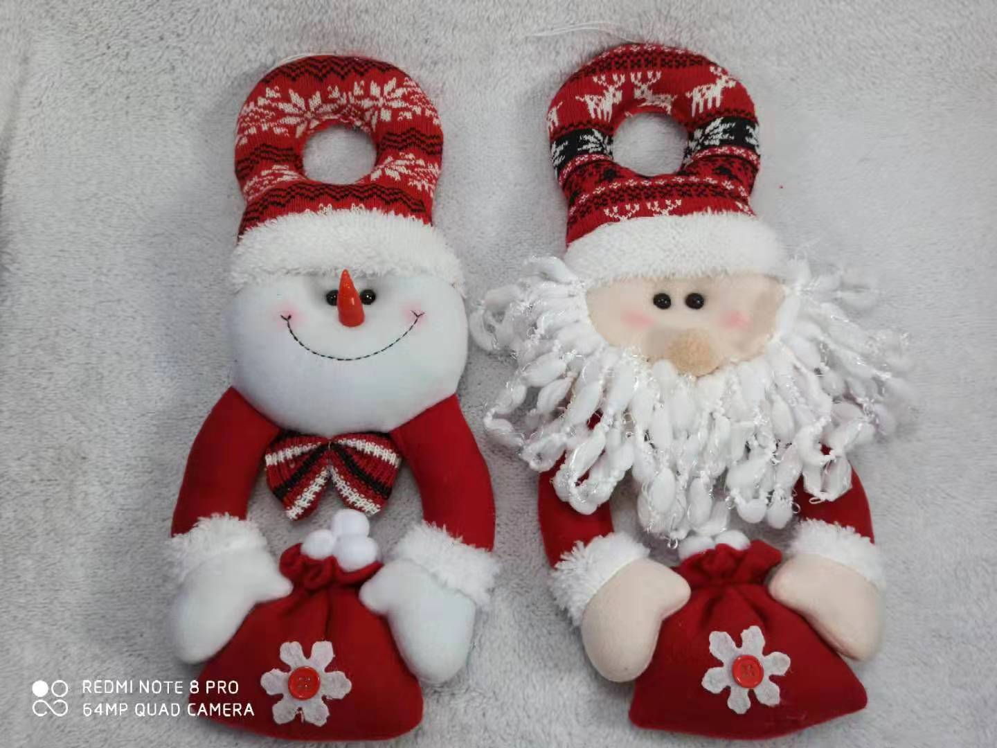 Christmas snowman Santa Claus