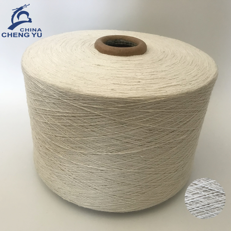 Exporting ukraine russia belarus cotton polyester blend regenerate knitting yarn for glove