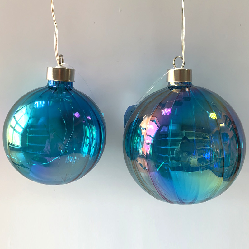 Glass led ball christmas ball