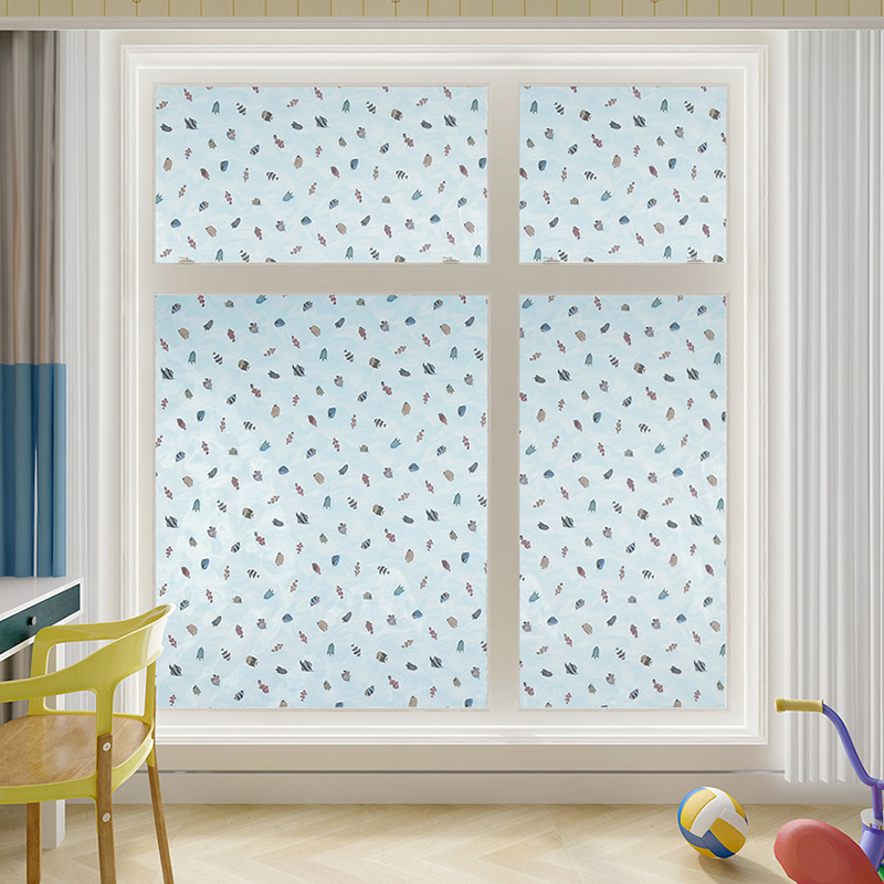 2D printed window films
