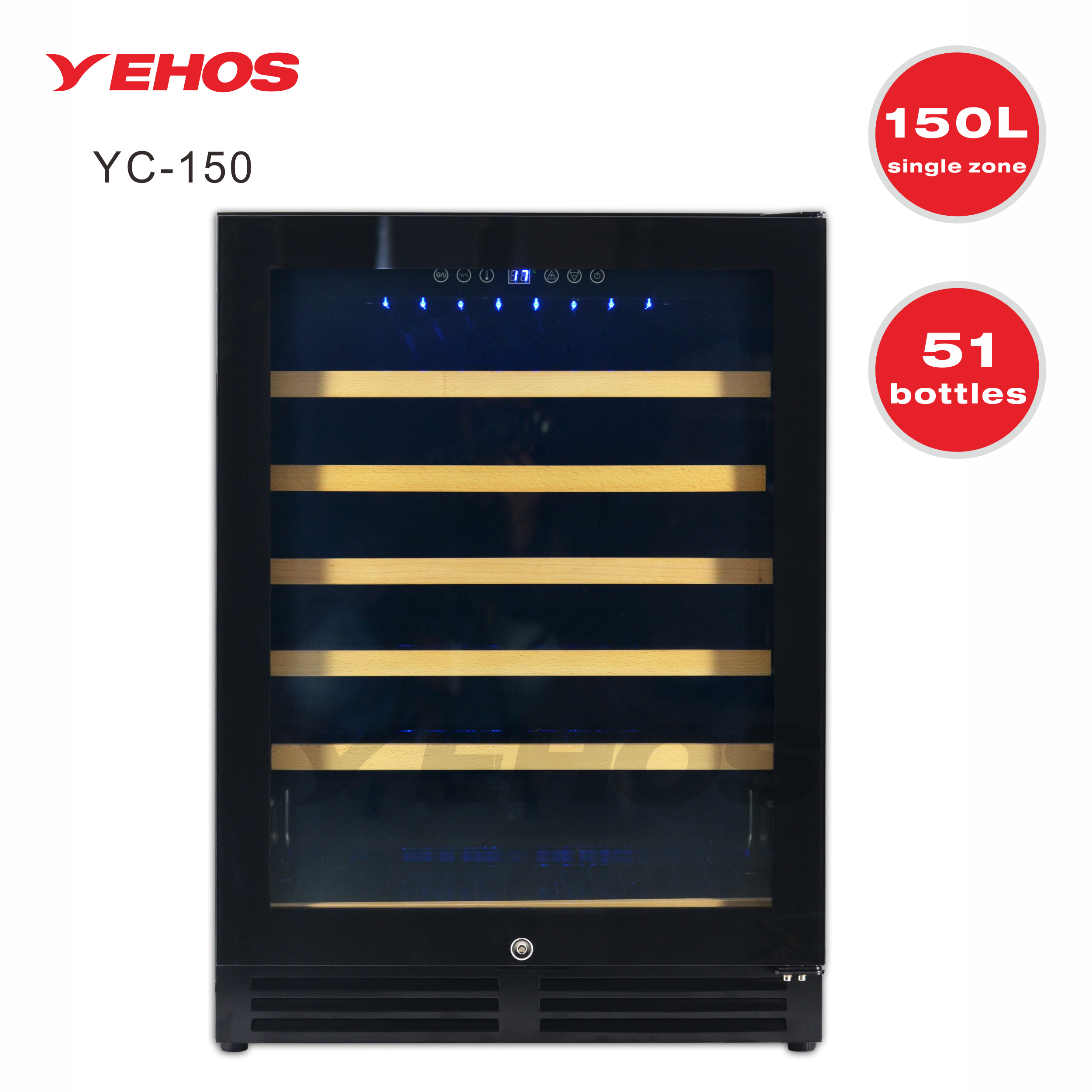Zhongshan Yehos Electrical Appliance Co.,Ltd – refrigerador de acero 2