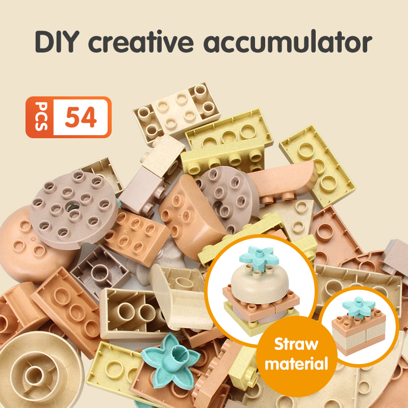 Wheat-straw Blocks 180pcs
