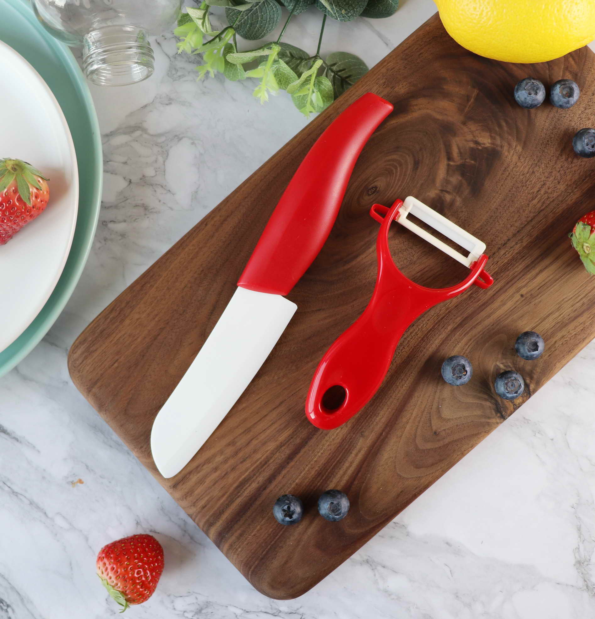 5" Santoku knife, Santoku knife set, Promotion knife set, Ceramic Knife, Japanese Style Knife